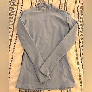 Under Armour kids mock neck cold gear top small